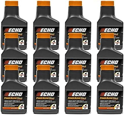 New (12) Echo Oil 2.6 oz Bottles 2 Cycle Mix for 1 Gallon Power Blend Extended Life fits Other Modes