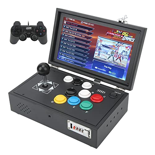 Mini Portátil Consola de Juegos Arcade, 6067 en 1 Flip Handheld M...