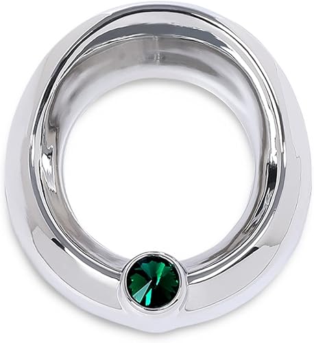 CHEDA Cubierta de manómetro compatible con Older Freightliner Century, Coronado o Columbia Cromo Plástico Verde 20832