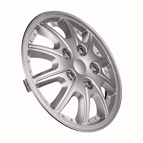 Atmomo 12 Inch Performance Wheel Cover Car Vehicle Chrome Wheel Rim Skin Cover 12'' Hubcap Wheel Cover (Pack Of 4) #TOP1