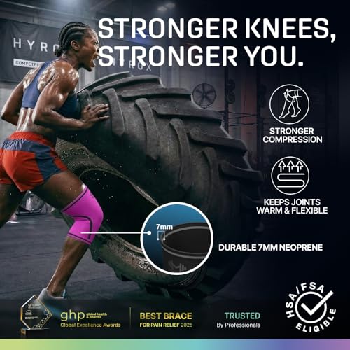Image of Modvel Strength 7mm Knee Sleeves (Pair) for Weightlifting & Powerlifting (USPA, IPL Approved) | High-Performance Knee Compression Support For Squats, Weight Lifting - Men and Women