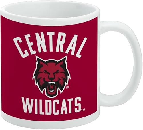 Vista 202 de Abilene Christian Wildcat Taza de café de cerámica, tazas de regalo novedosas para café, té y bebidas calientes, 11 onzas, color blanco
