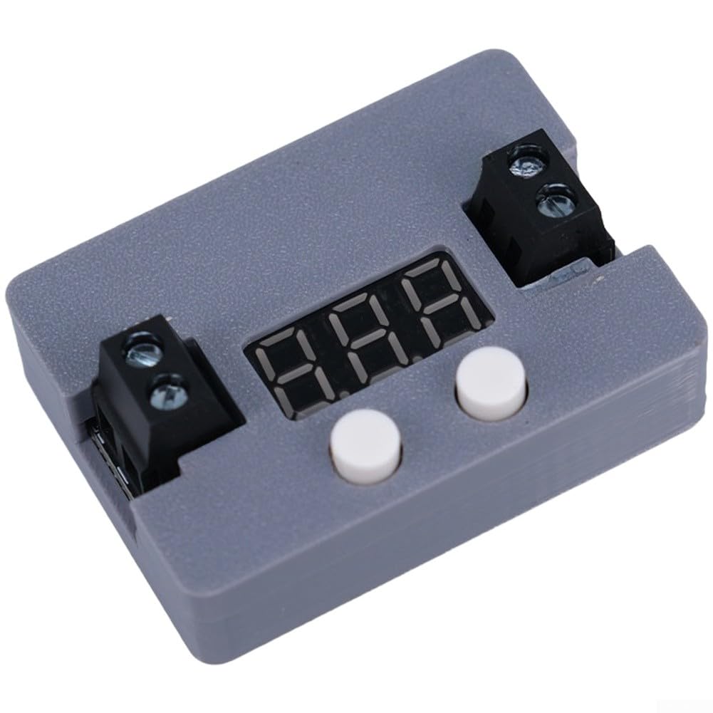 Protección de descarga de batería 12 V con desconexión de bajo voltaje, interruptor automático, voltaje ajustable 4-30 V CC