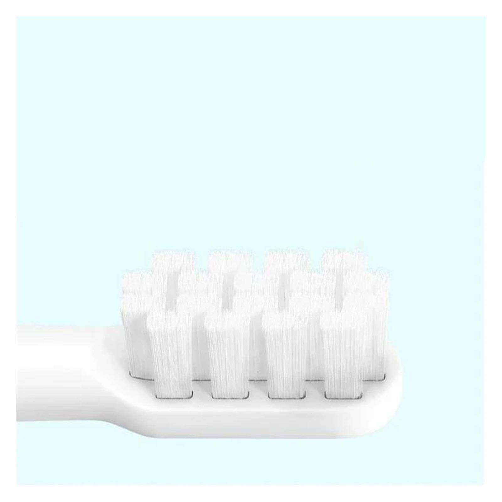 Testine Di Ricambio, Compatibile Con XIAOMI, T100 | Testine soniche con setole morbide per spazzolino elettrico da adulti(4White 4Pink)