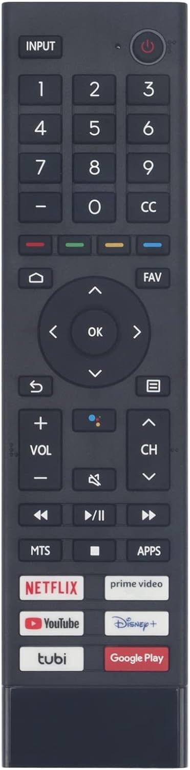 New Replaced ERF3F80H IR Remote Fit for Hisense Smart LED TV A6 Series 43A53FUA 50A53FUA 55A53FUA 65A53FUA 60A53FUA 50A66FUA 65A66FUA 55A66FUA