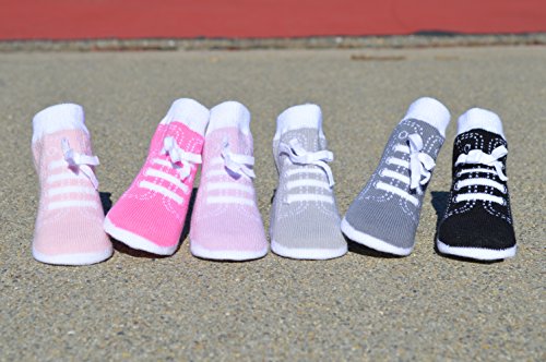 Trumpette Baby Girls Sock Set-6 Pairs, Jenny's-New Assorted Pastels, 0-12 Months #TOP1