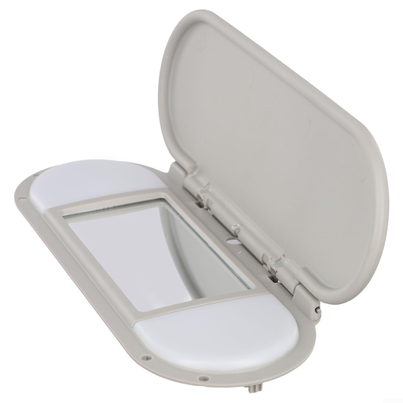 Estetica Grigio Sostituzione Visiera Parasole Vanity Specchio Cover per Mini Per Cooper (2015 2022)