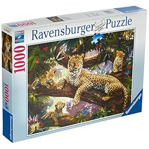 Stolze Leopardenmutter. Puzzle 1000 Teile