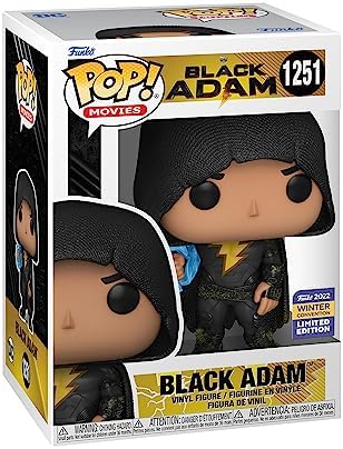 Funko Pop! Movies: Black Adam - Black Adam, Winter Convention Exclusive