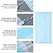 Zosakonc Disposable Earloop Face Mask, Thick 3-ply Medical Masks With Elastic Ear Loop, Breathable Non-woven Dust Filter Face Mask, Breathable & Comfortable for Dust, Pollen Allergens（30pcs）, 1count, Medium