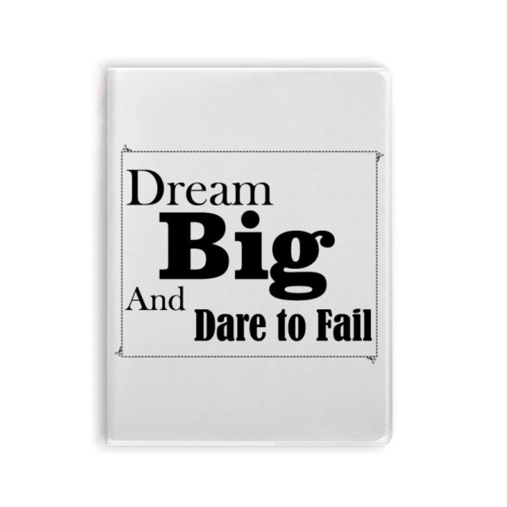 Carnet Dream Big couverture souple format A5 pour notes quotidiennes