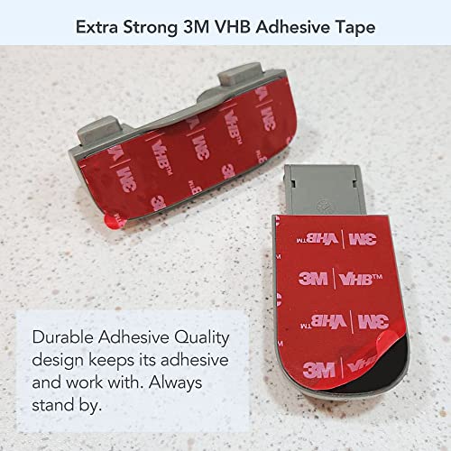 Moonybaby Refrigerator Lock, Fridge Locks For Kids, 1 Pack, Space Gray #TOP4