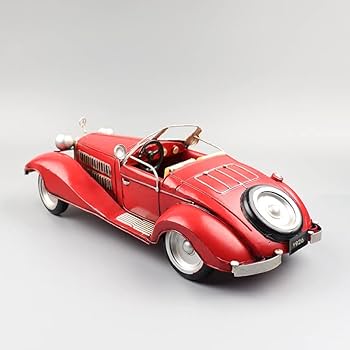 Amazon.co.jp: レトロなベンツオープンカーのおじいさんの車の