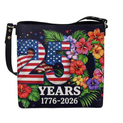 Image of HUGS IDEA Boho Bags for Women Leather Handbag Shoulder Bucket Crossbody Purse