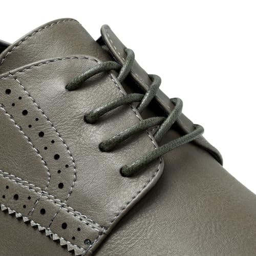 Image of Handshop 3 Pairs Dress Shoe Laces | 3 /32 inch Thin Round Waxed Shoelaces | Polished waxed sheen, tightly woven cotton, secure tie, for oxfords, derbies and chukka boots, 23 inch-63 inch sizes and 15 colors