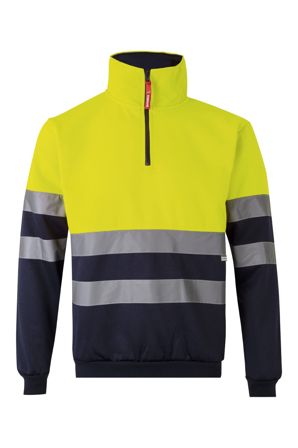 Velilla 305701 Sudadera de Alta Visibilidad Bicolor con Cremallera