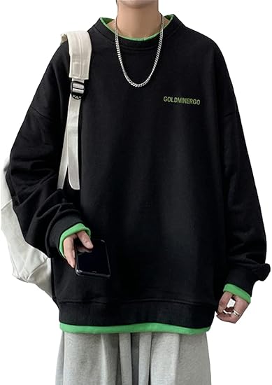 Amazon Co Jp トレーナー メンズ 長袖 パーカー テニスウェア 無地 Tシャツ カジュアル 丸首 おしゃれトレーナー 大きいサイズ ゆったり ファッション 春秋服 服 ファッション小物