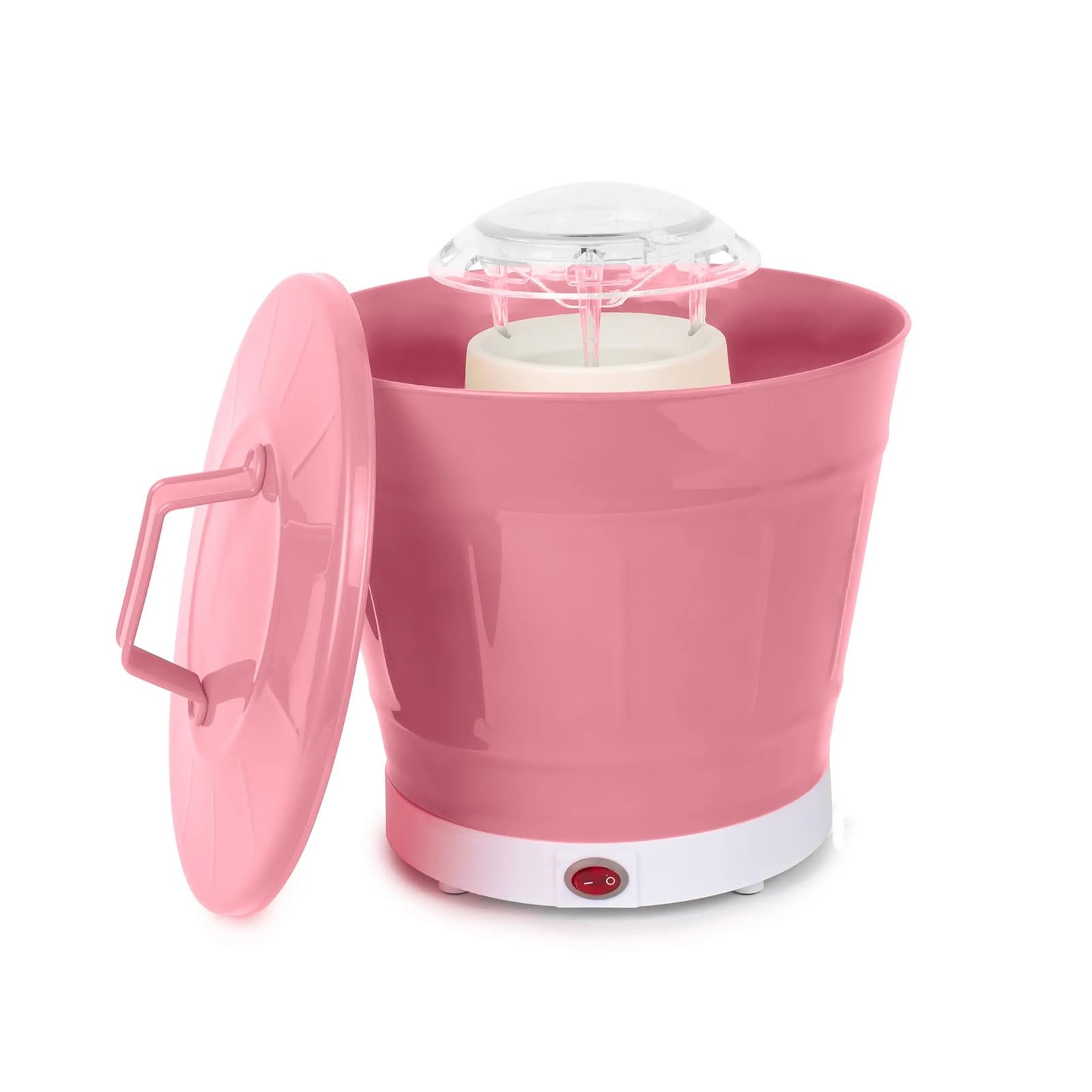 Macchina per popcorn Macchina for popcorn professionale con ad aria calda e secchiello for uso domestico