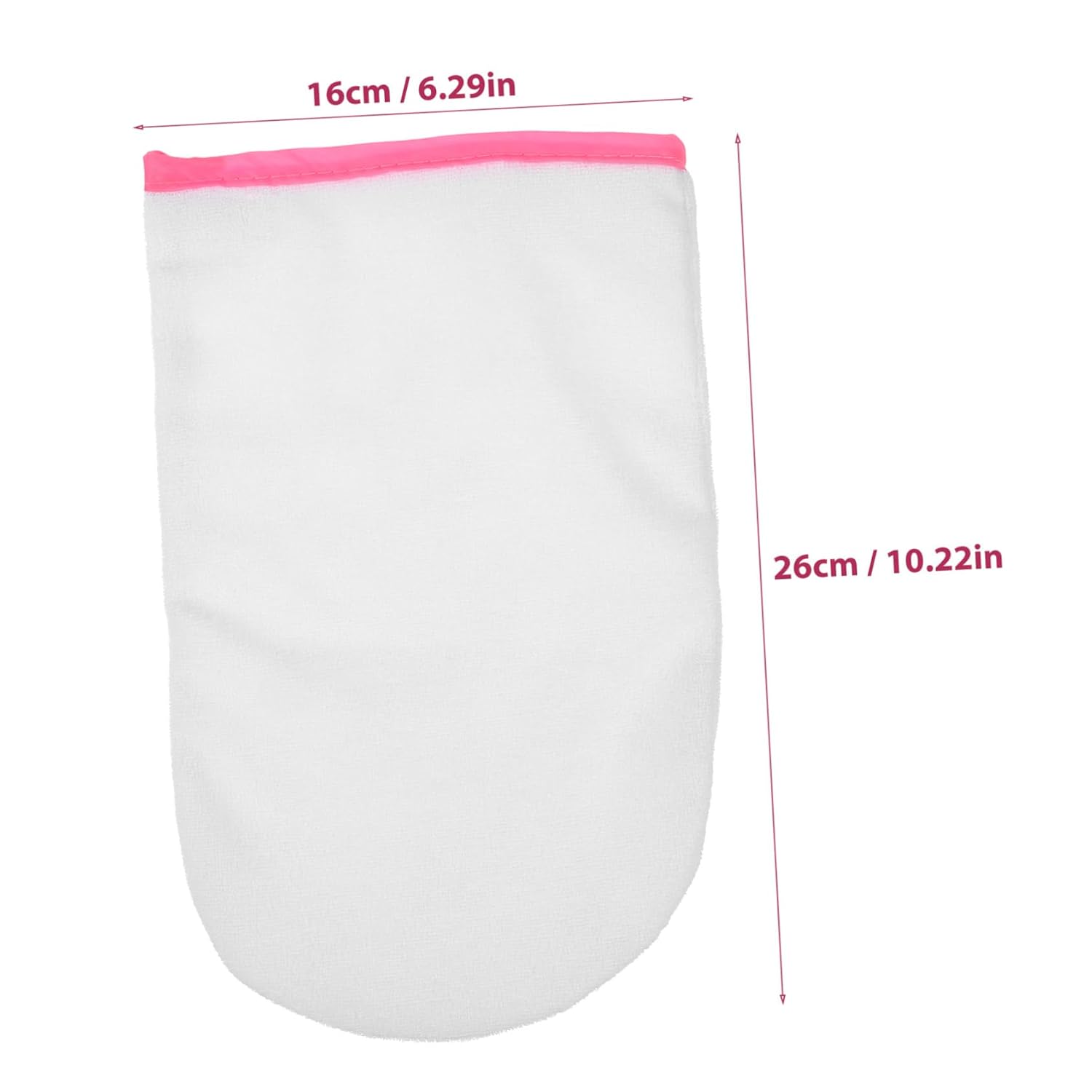 WOONEKY 1pair Paraffin Wax Hand Mitts for Manicure Insulated Cloth Gloves for Spa and Home Use Reusable Easy Care Absorption and Circulation Soft and