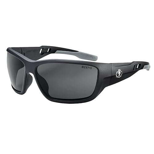 Ergodyne Skullerz BALDR - Gafas de seguridad antiarañazos, antivaho y ANSI z87.1