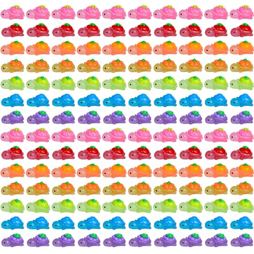 Mini tortues en résine phosphorescentes pour bricolage DIY et loisirs créatifs