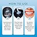 1Pcs Full Set of Silicone Dentures, Complete Moldable False Teeth for Men Women Comfortable