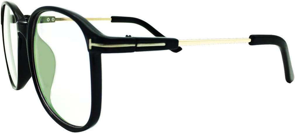 Photochromic Gray Readers Oversize Black Tortoise Frame Reading Glasses