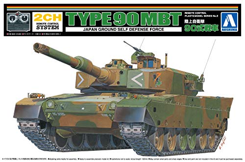 JGSDF Type 90 MBT Aoshima 57414 réplique plastique télécommandée