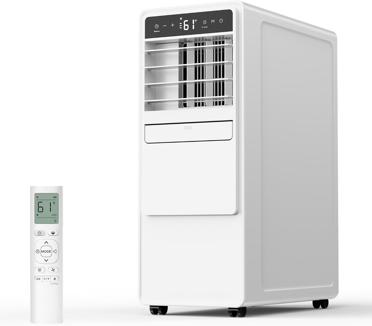 Przenośny Klimatyzator 12000 BTU z Pilotem, Chłodzenie Podłogowe AC, 12000 British Thermal Units