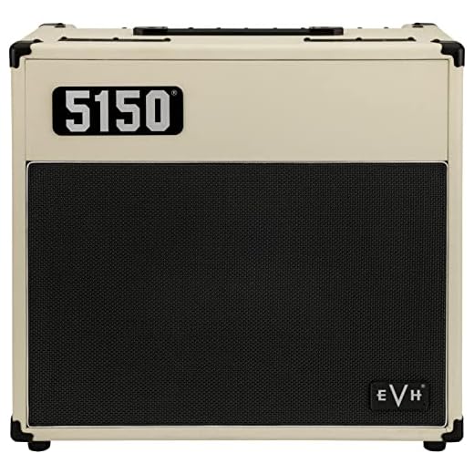 EVH 5150 Iconic Series Ivory 15W 1x10 Combo Valve Guitar Amplifier