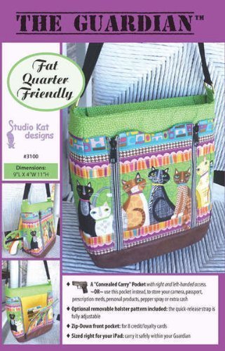 The Guardian Conceal Carry Bag Purse Pattern No. 3100 By Studio Kat Designs