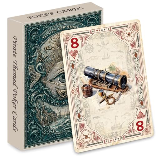 strublfe Playing Cards,Must-Have Themed Poker Cards, 54 Different Exquisite Illustrations, High-End Collectible Playing Card, Blue Core Paper Material