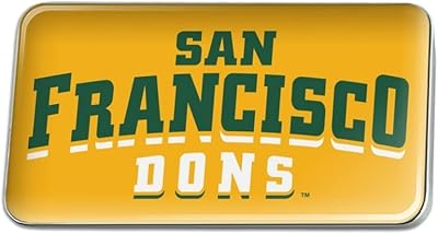 University of San Francisco Secondary Logo Metal Rectangle Lapel Hat Pin Tie Tack Pinback