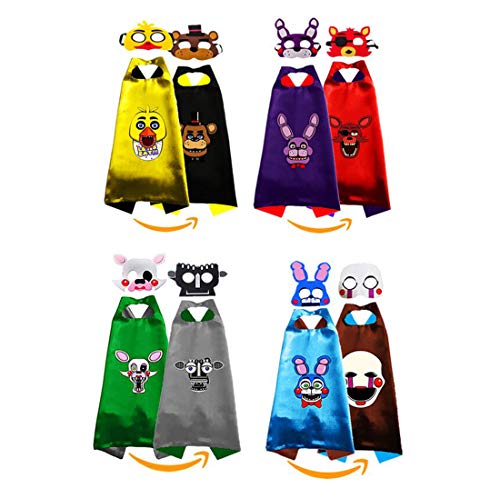 Five Nights At Freddy’s Halloween Costumes - 4 Sets Five Nights at Freddys