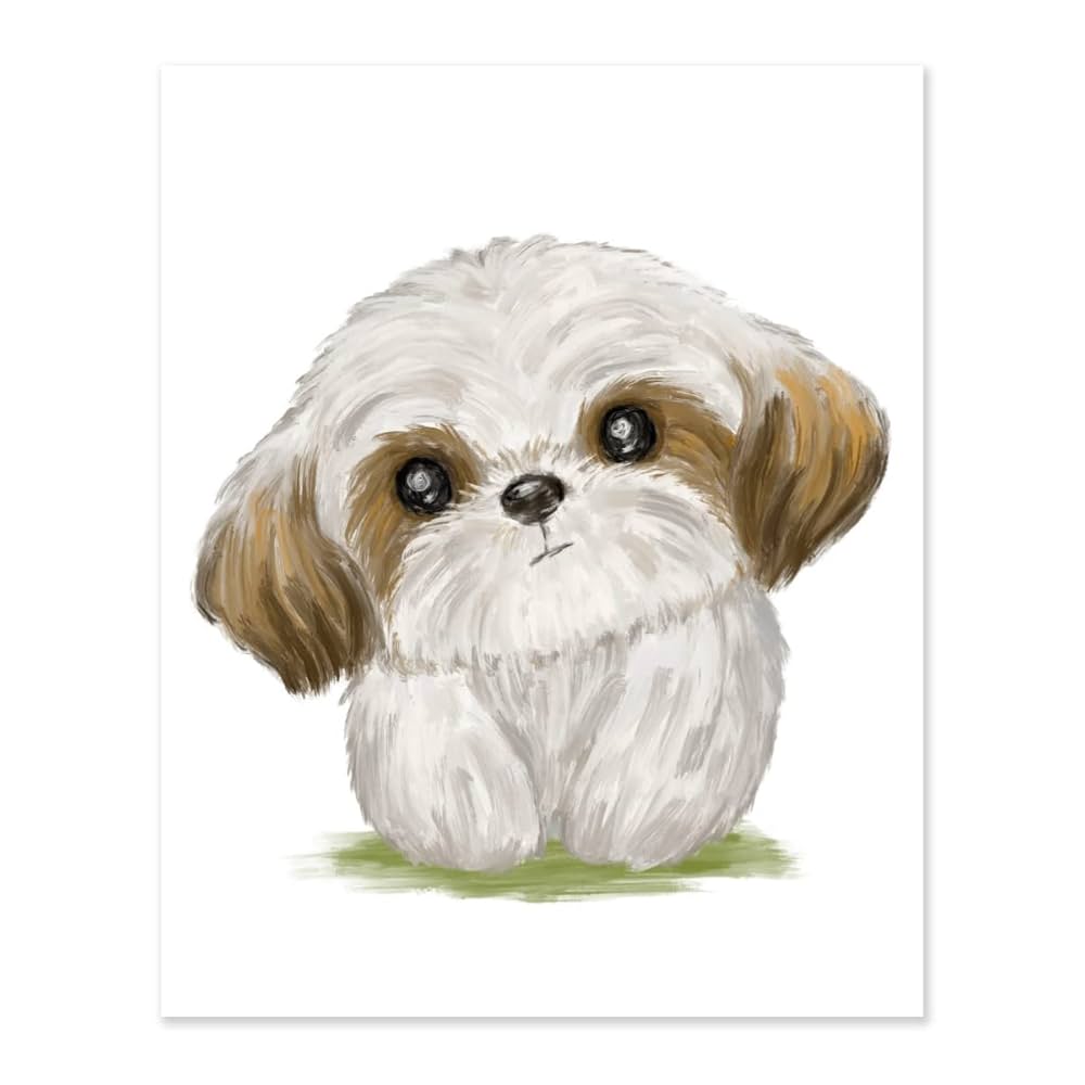 油絵　専用　微笑む優しい犬 油絵 専用 微笑む優しい犬