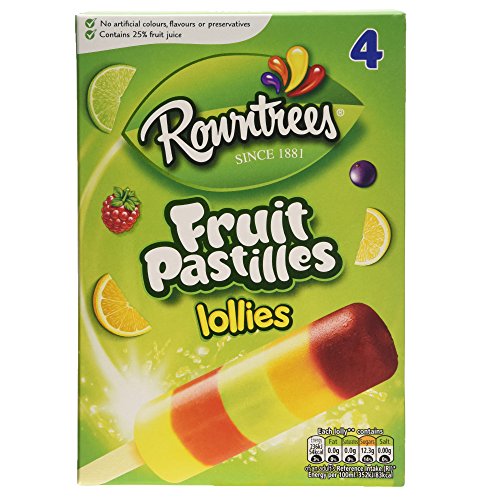 Rowntrees Fruit Pastilles Lollies 4 x 65ml (Frozen)