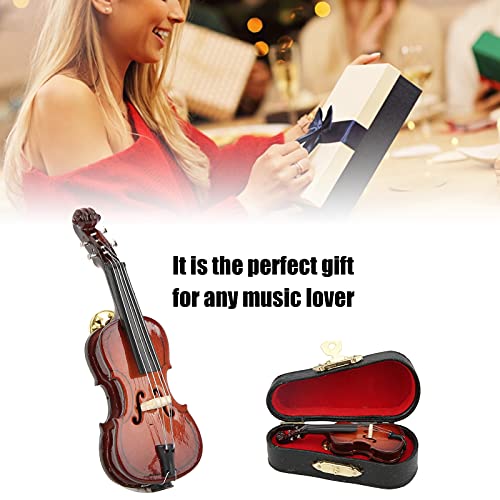 Image of Violin Brooch, Retro Premium Handmade Brooch Pins Elegant Lapel Pin Suit Corsage Accessories Jewelry for Musical Gift