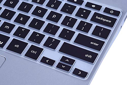 Keyboard Cover For Samsung Chromebook 4 3 Xe310Xba-K01Us/Ka1Us Xe500C13 Xe501C13 11.6 Inch/15.6" Chromebook Xe350Xba-K01Us Xe350Xba-K03Us Xe350Xba-K05Us/Samsung Chromebook Plus V2 12.2", Black #TOP4