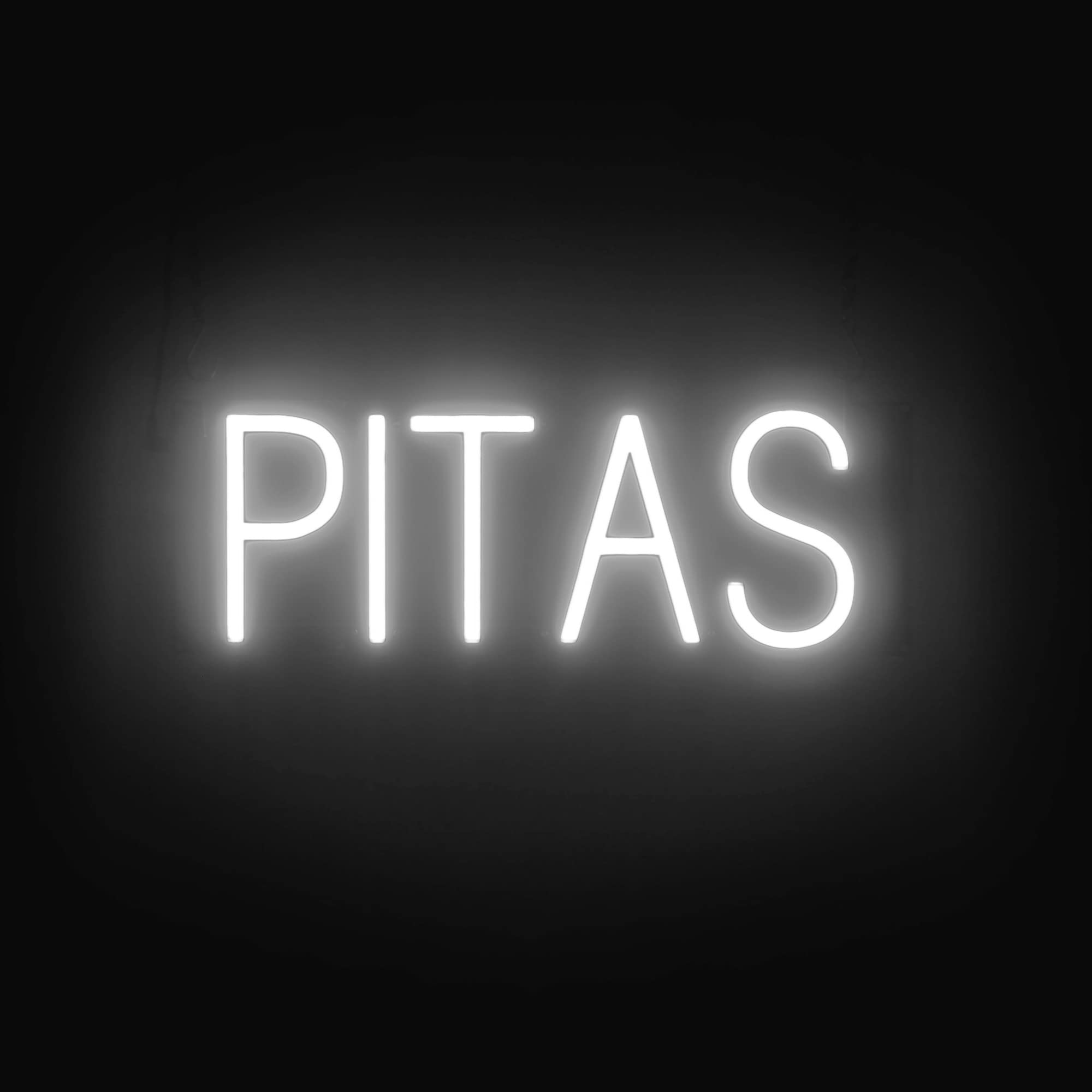 SpellBrite LED Neon PITAS Sign for Business - White, 18" x 6"