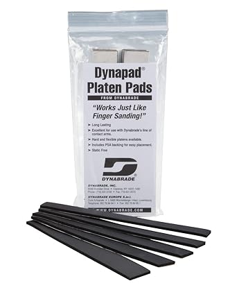 Dynabrade 3/4-Inch x 7-Inch Aluminum Oxide Coarse Hard Platen for Metals, Stones, Hardwoods