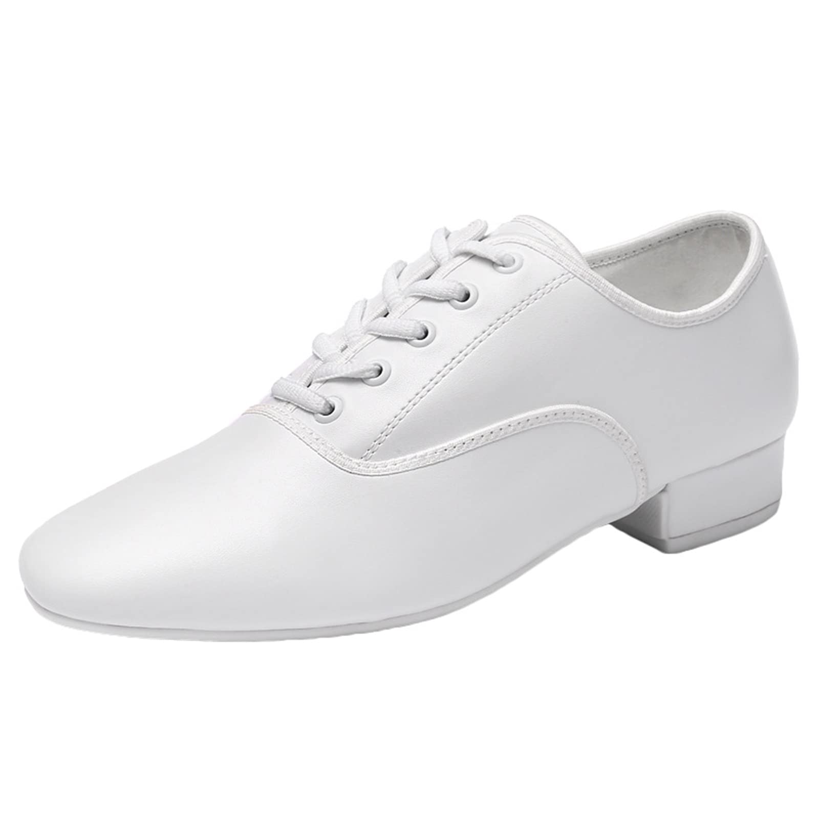 Zapatos De Baile para Hombre Zapatos De Baile Oxford Modernos Latinos Tacón Bajo Salón De Baile