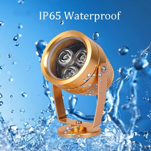 Projecteur LED d'extérieur étanche IP65 à changement de couleur RVB - 4