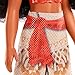 Imagen de Mattel Disney Princesas Vaiana Muñeca articulada de moda con ropa y accesorios brillantes inspirados en las películas de Disney