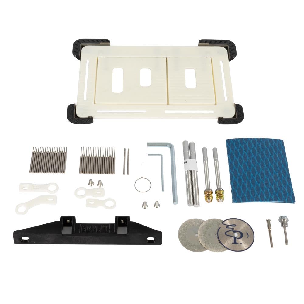 Karl Dahm Edplit UP Juego completo de grifo de fregadero, placa de pulsador invisible con fijación magnética, compatible con Geberit Sigma, Delta & Tece, montaje al ras para baños modernos