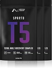 Spalt T5 Men's Performance Support, LJ100, Lampep, Astrazine, Maca, 5 Patent Ingredients, 75 Types in Total, 90 Day Supply (3 Bags)