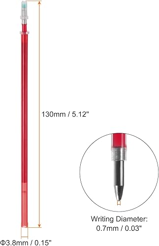 Miniatura 2 de HARFINGTON Recambios de tinta que desaparecen automáticamente, 100 rotuladores de tela de 0.028 in, tinta mágica que desaparece, para sastres,