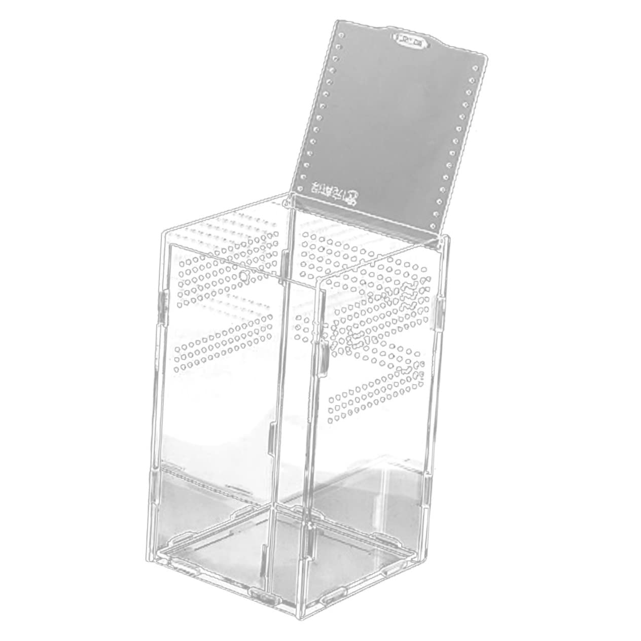 DOITOOL Kit Terrario per Rettili Nido per Rettili Contenitori Creativi Accessori per Terrari Trasportino per