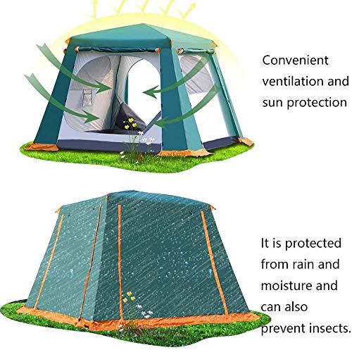Carpa portátil playa para 2-3 personas con protección UV miniatura 5