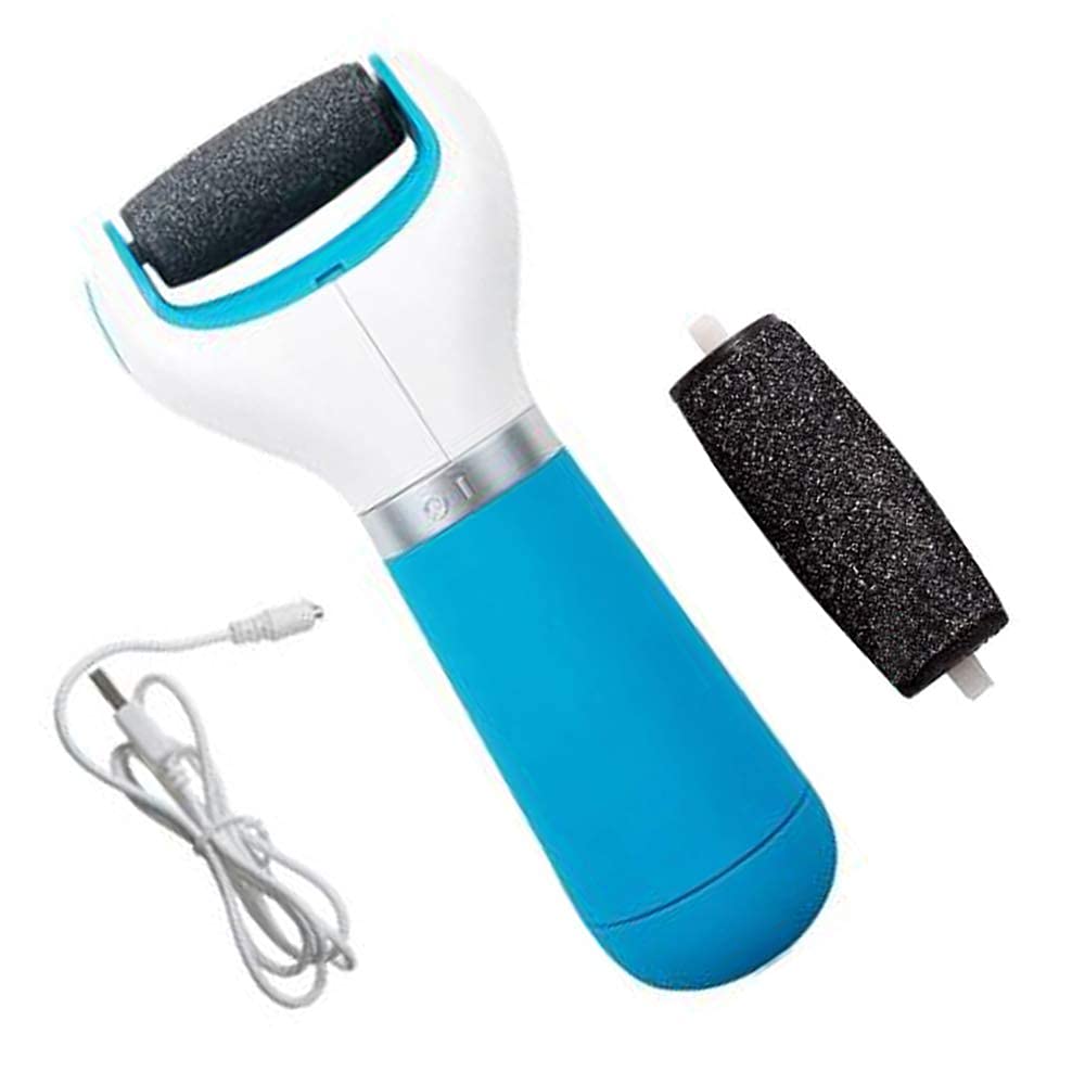 Pro Bullion Foot Scrubber for Dead Skin Tools for Feet Foot Scrubber for Women Callus Remover for Feet Electronic Smooth and Soft Feet Scrubber Cracked Heels Remover (MULTI COLOR)-image-36