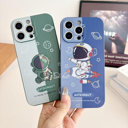 Coque iPhone 8 Plus mignonne astronaute spatial protection pour le quotidien - 7